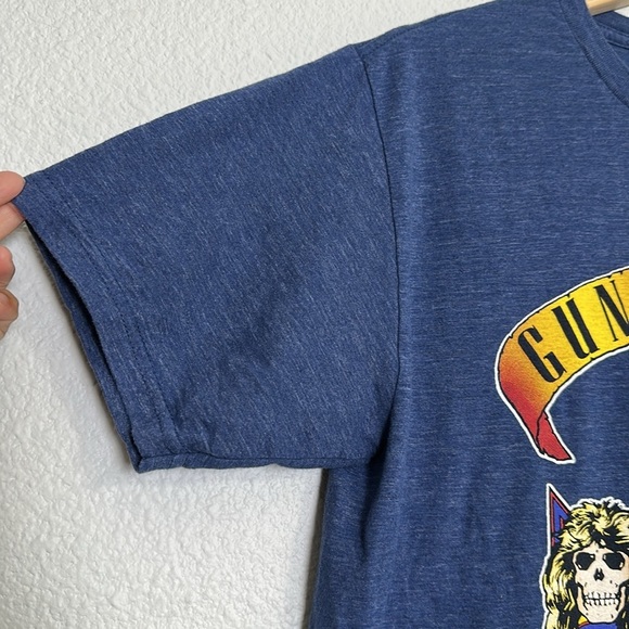Bravado Guns N Roses Blue Short Sleeve Tee Size Medium - Picture 2 of 8